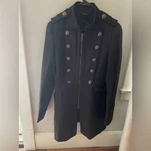 Black Steve Madden trench coat (women’s)
